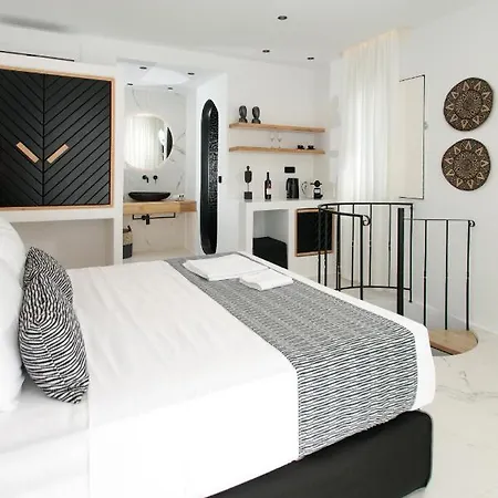 Black Concept Maisonette Holiday home Naxos City